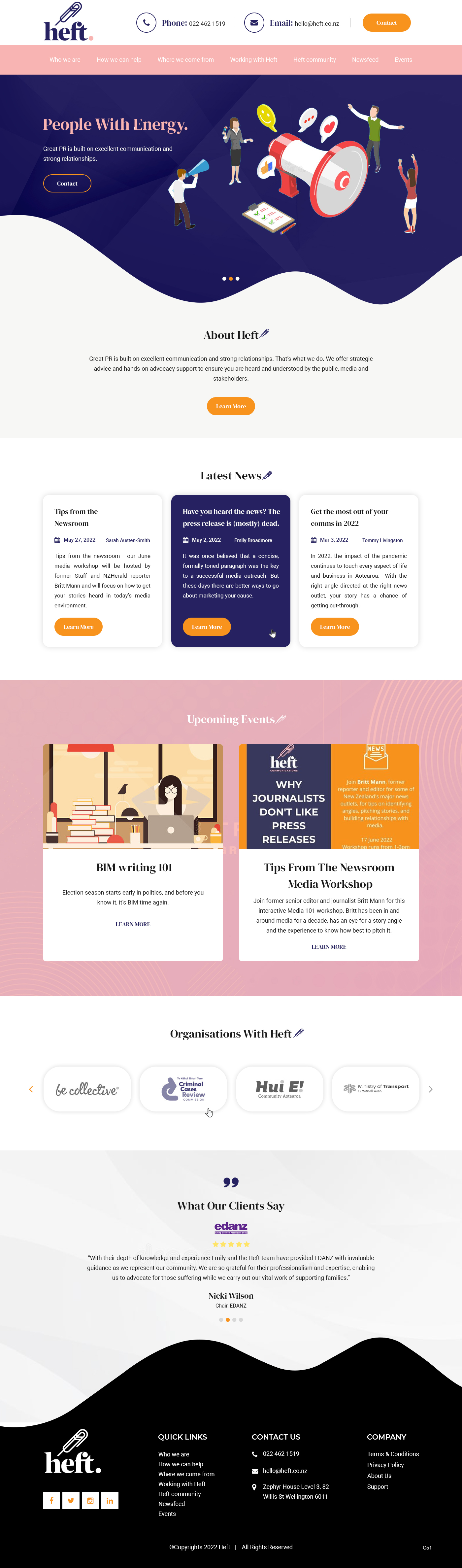 Web-Design von pb für Heft Communications | Design #28652062