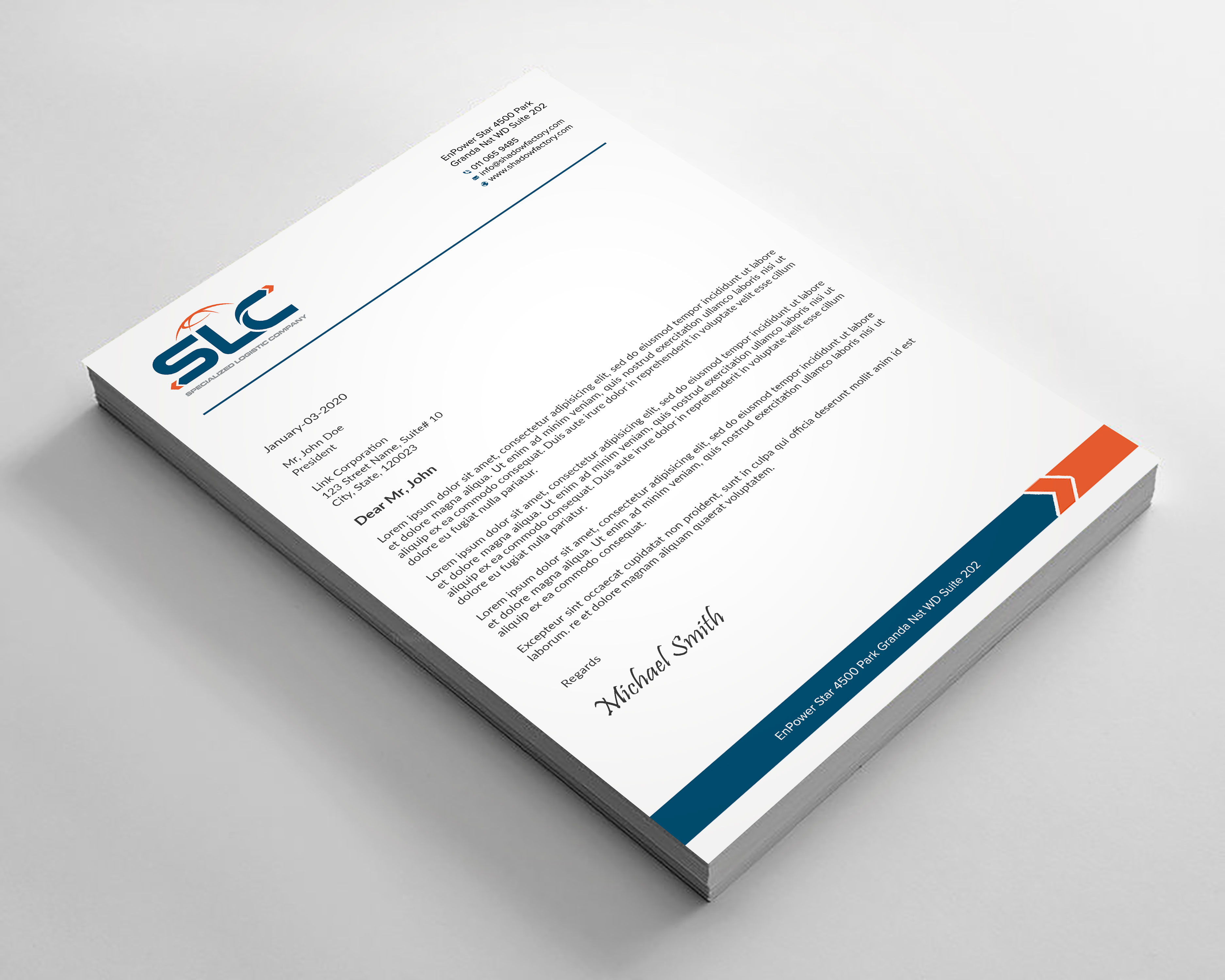 Stationery Design by sadikul islam for this project | Design #28657437