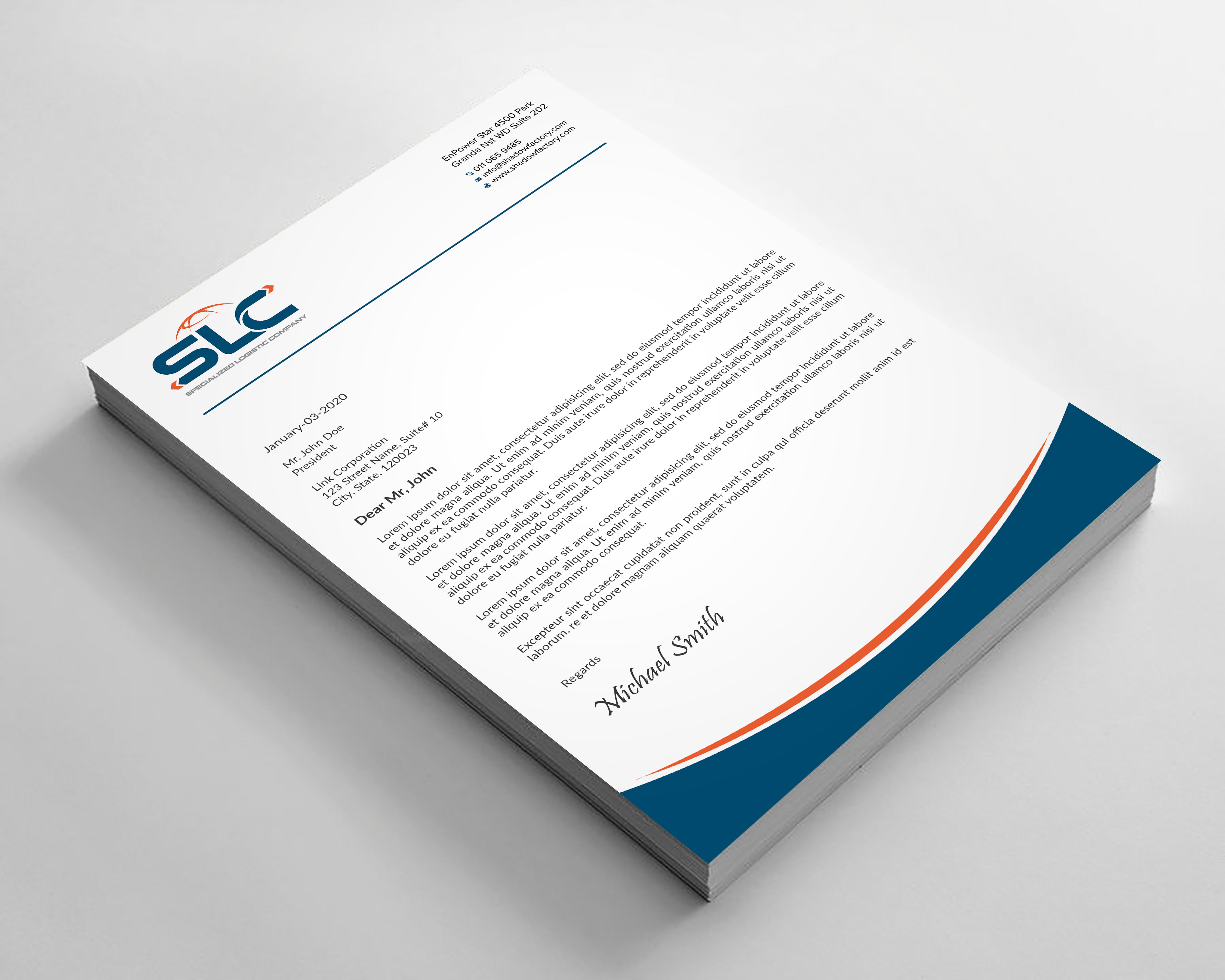 Stationery Design by sadikul islam for this project | Design #28687289