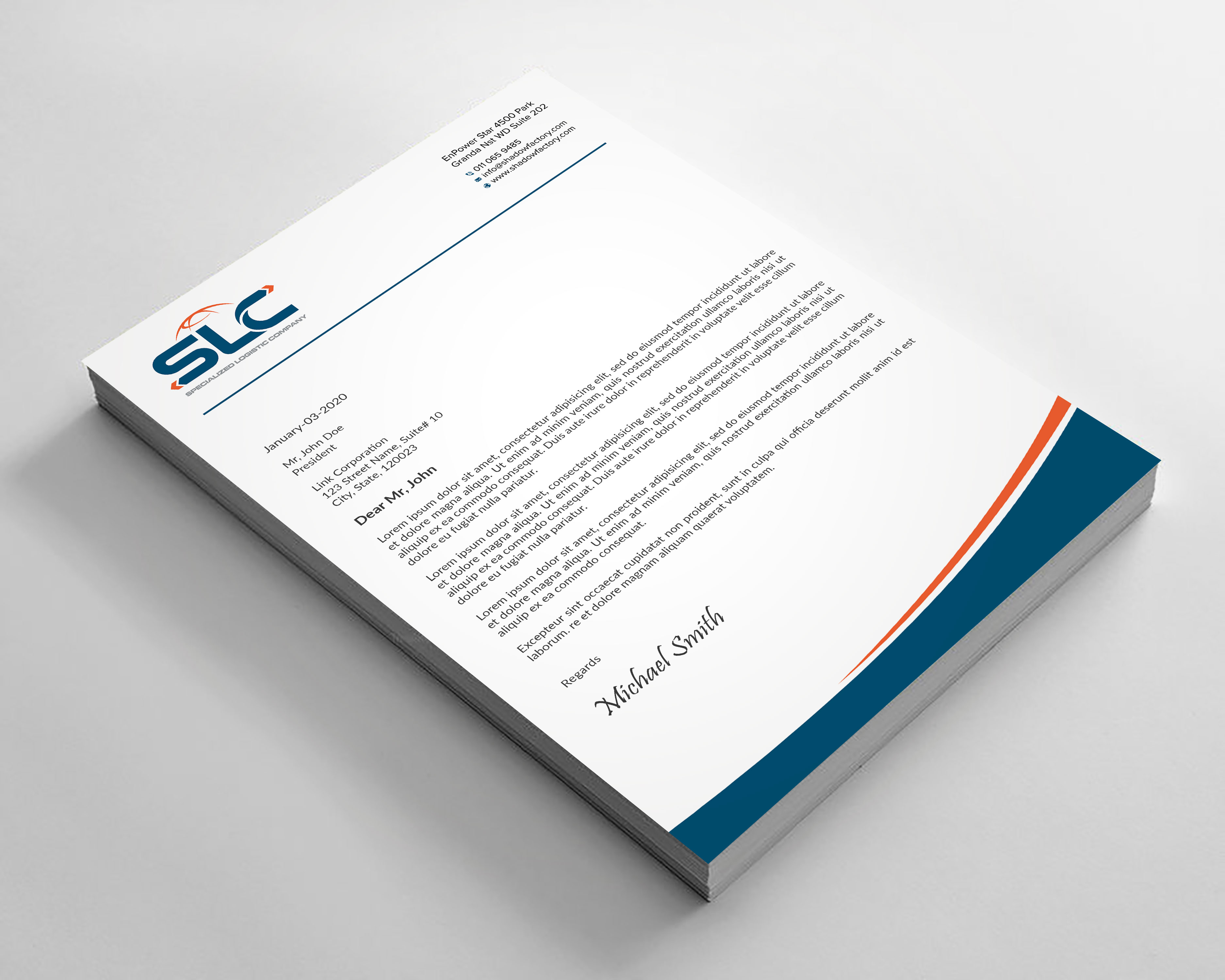 Stationery Design by sadikul islam for this project | Design #28687322