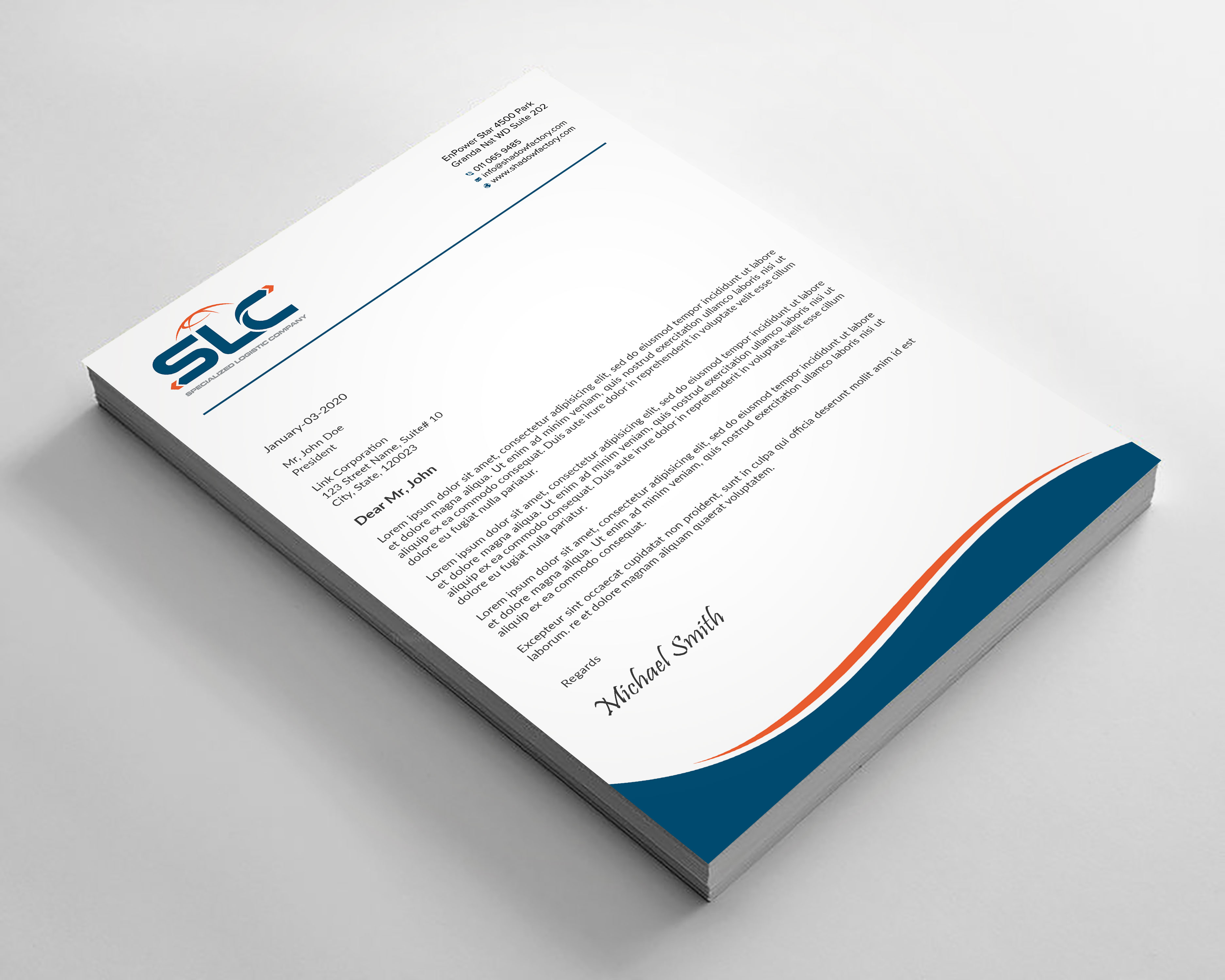 Stationery Design by sadikul islam for this project | Design #28688152