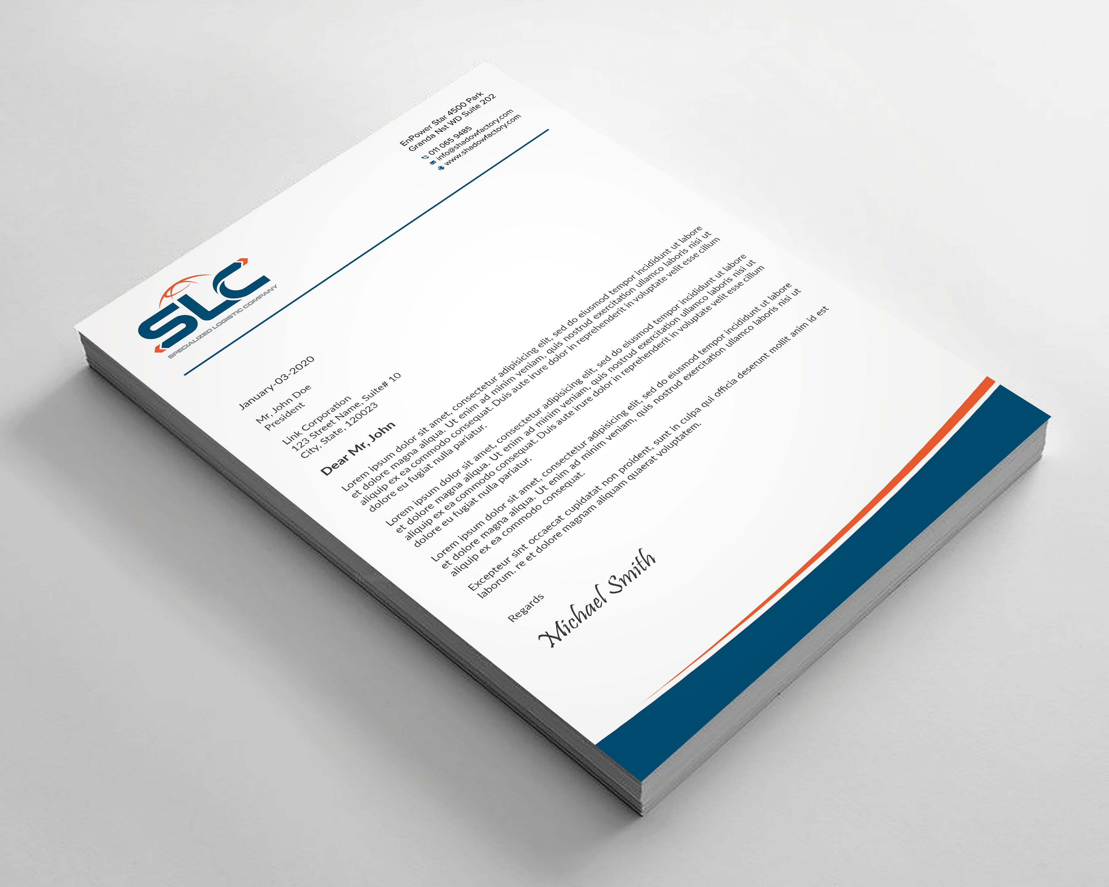 Stationery Design by sadikul islam for this project | Design #28688181