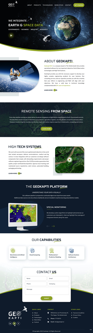 Web Design by pb for this project | Design: #28652052