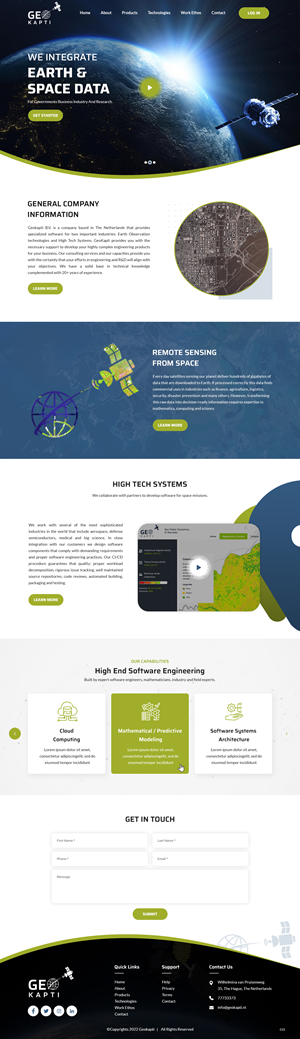 Web Design by pb for this project | Design: #28652053