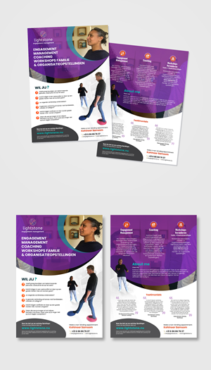 Flyer Lightstone Coaching & Workshops Opstellingen | Design de Flyer par ZeneFashions