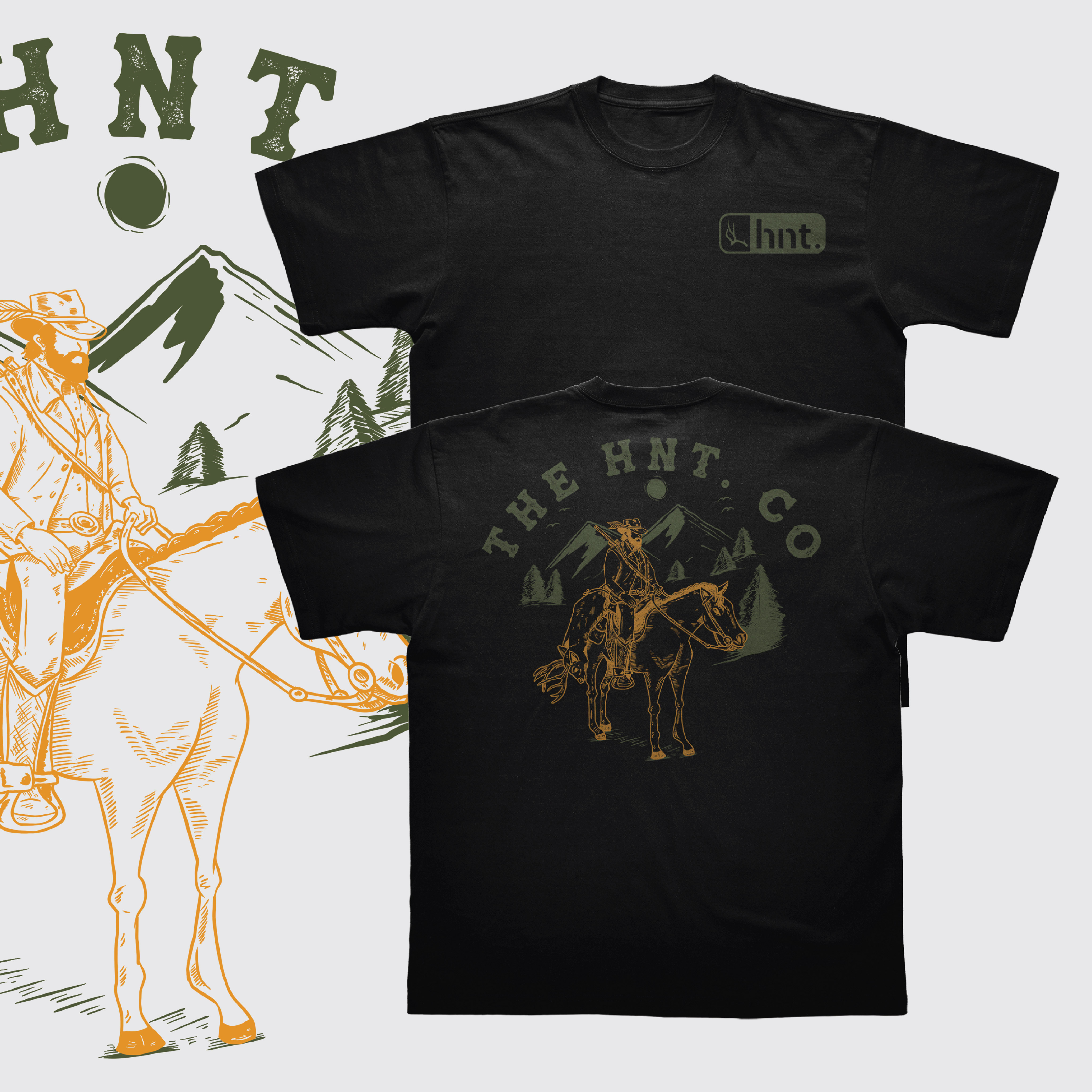 T-shirt Design by Rifqi 7 for The hnt. Co | Design #28666504