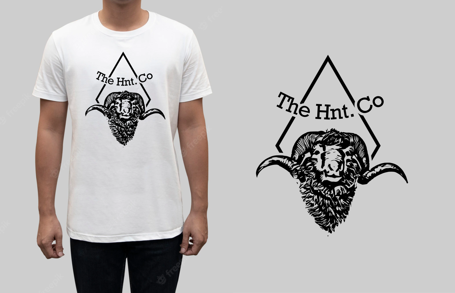 T-shirt Design by Foulanan Design for The hnt. Co | Design #28660049