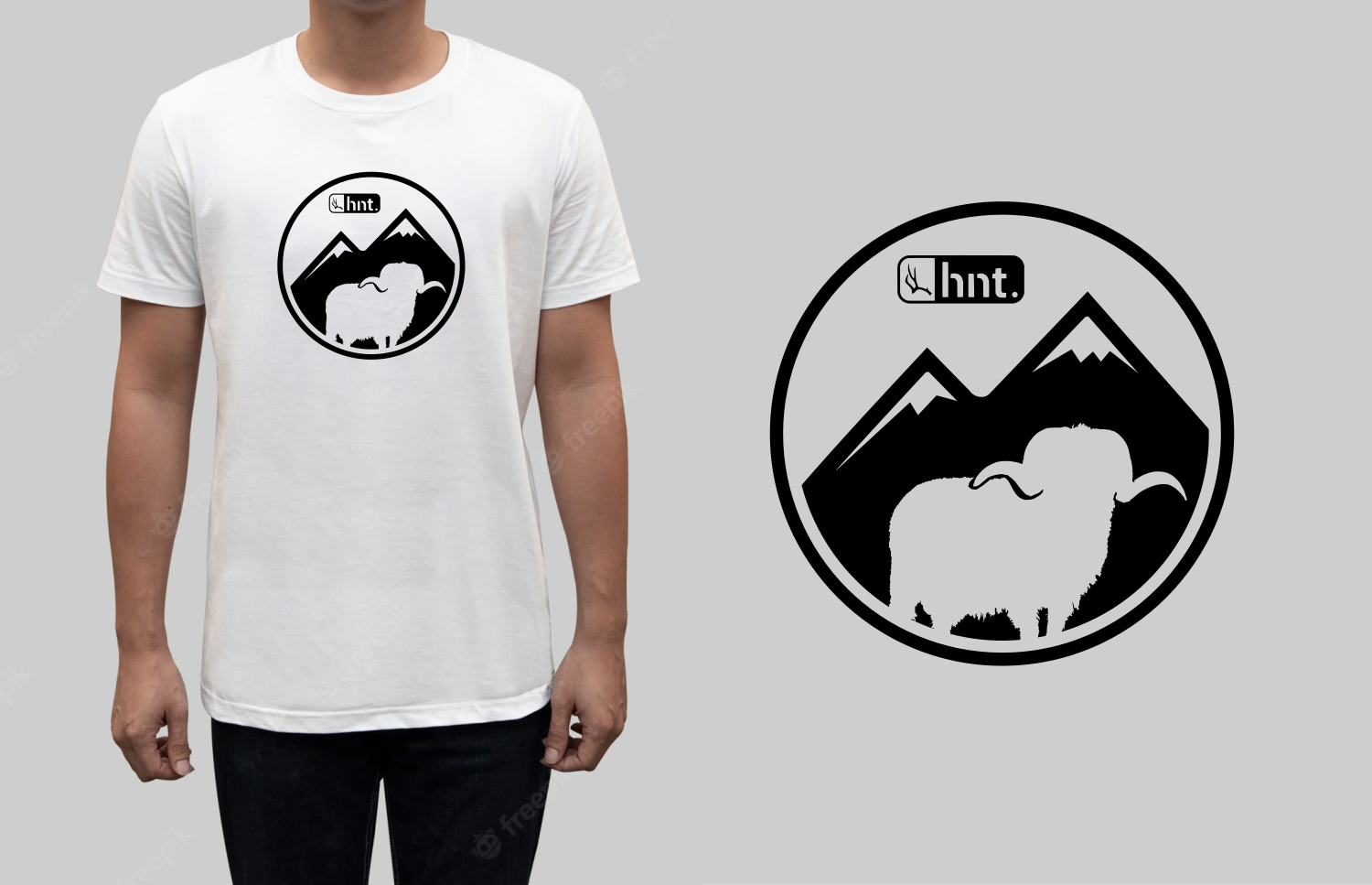 T-shirt Design by Foulanan Design for The hnt. Co | Design #28660547