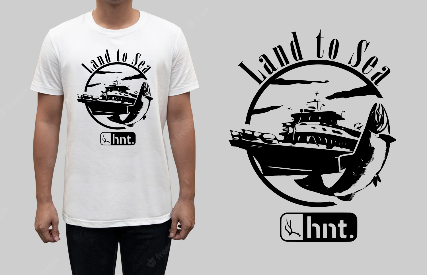 T-shirt Design by Foulanan Design for The hnt. Co | Design #28679983