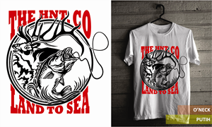 T-shirt Design by Den Bagus for The hnt. Co | Design: #28666332