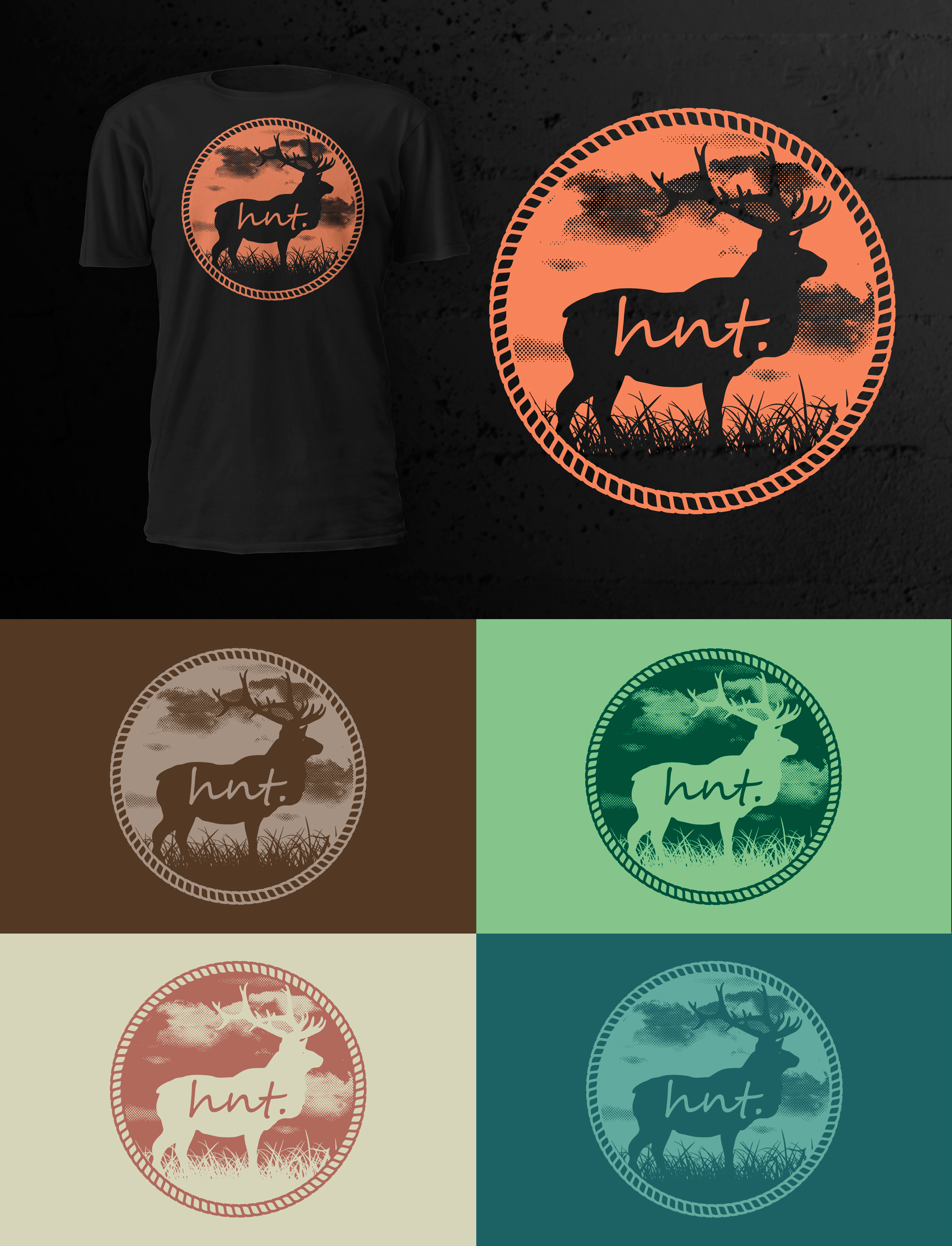 T-shirt Design by D'Mono for The hnt. Co | Design #28679451