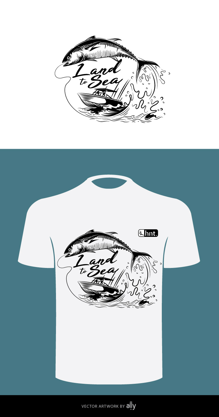 T-shirt Design by ally designs for The hnt. Co | Design #28667194