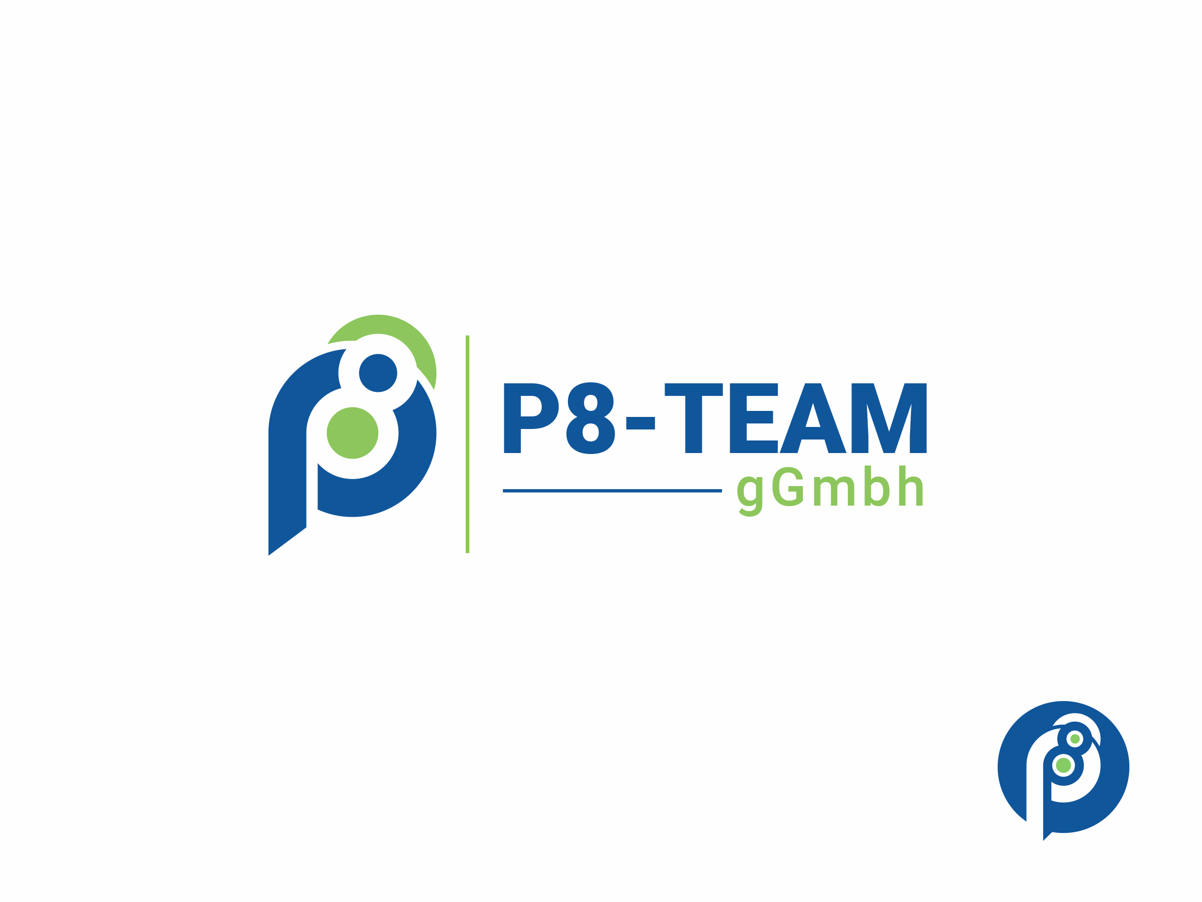 Logo Design by Logooos for P8-Team gGmbH | Design #28675595