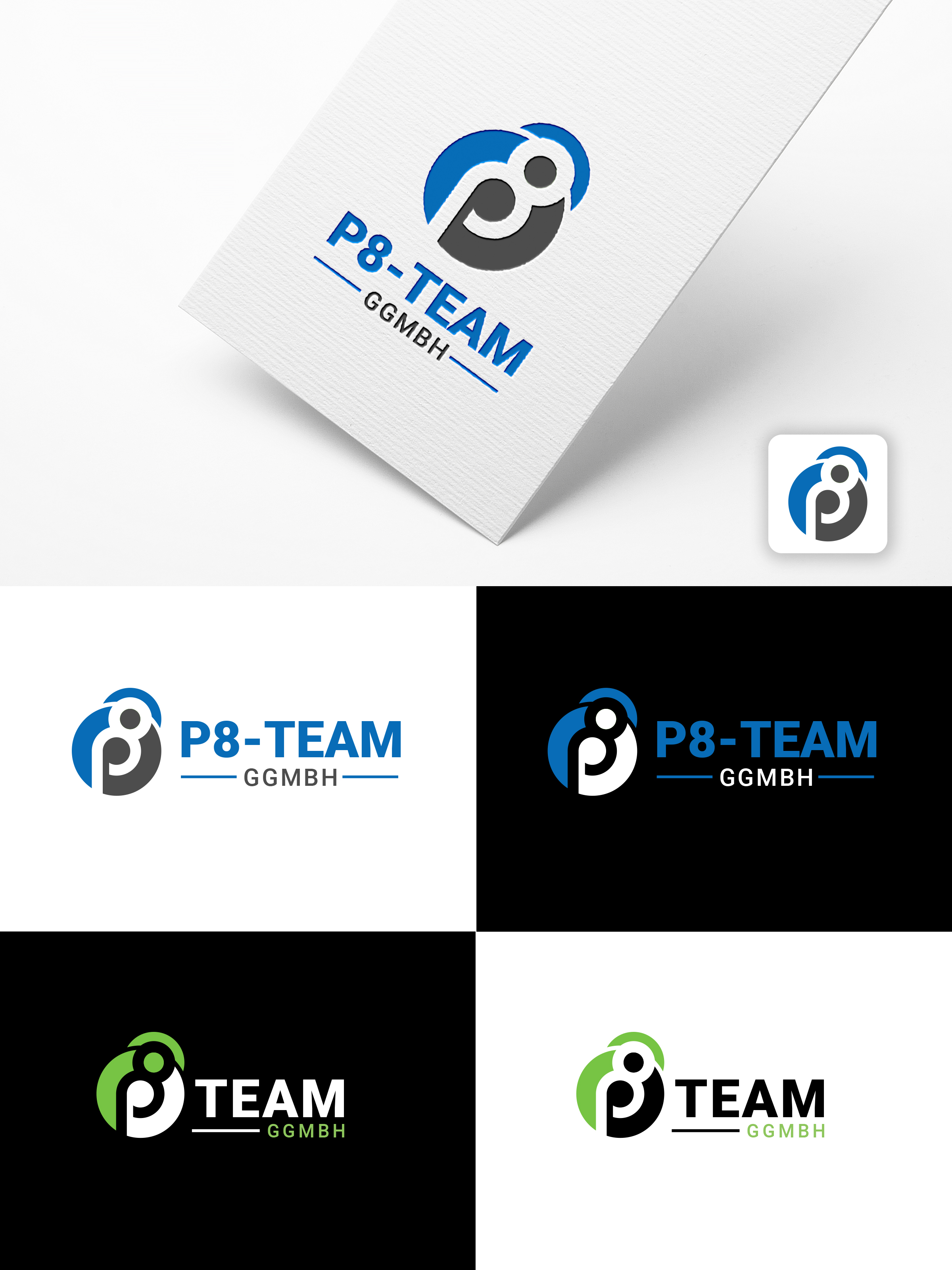 Logo-Design von Logooos für P8-Team gGmbH | Design #28687573
