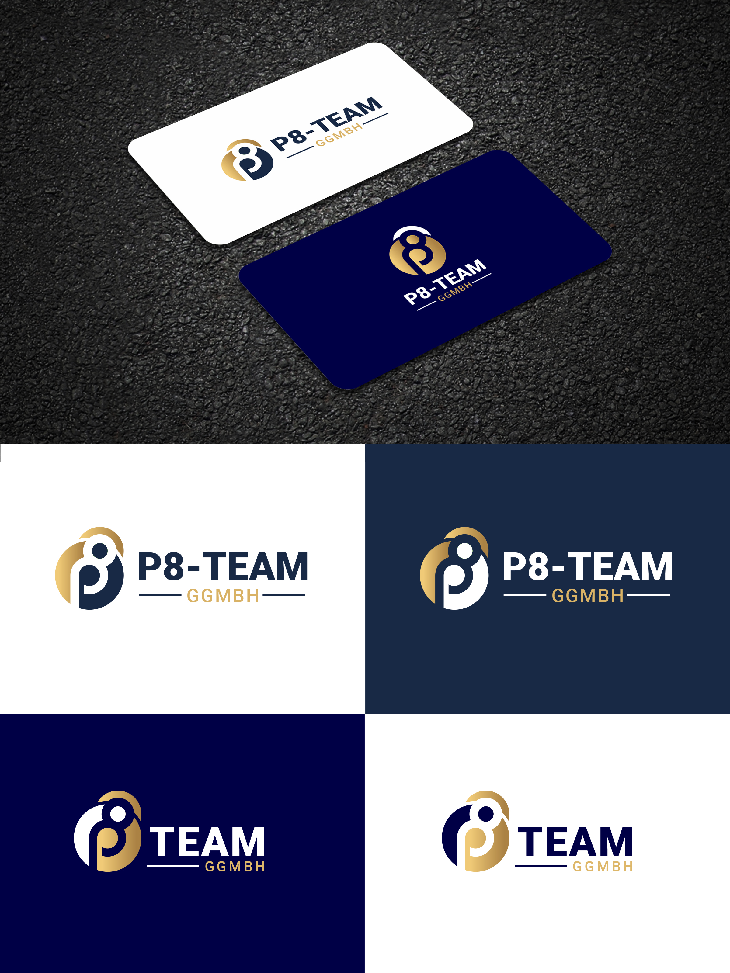Diseño de Logo por Logooos para P8-Team gGmbH | Diseño #28694863