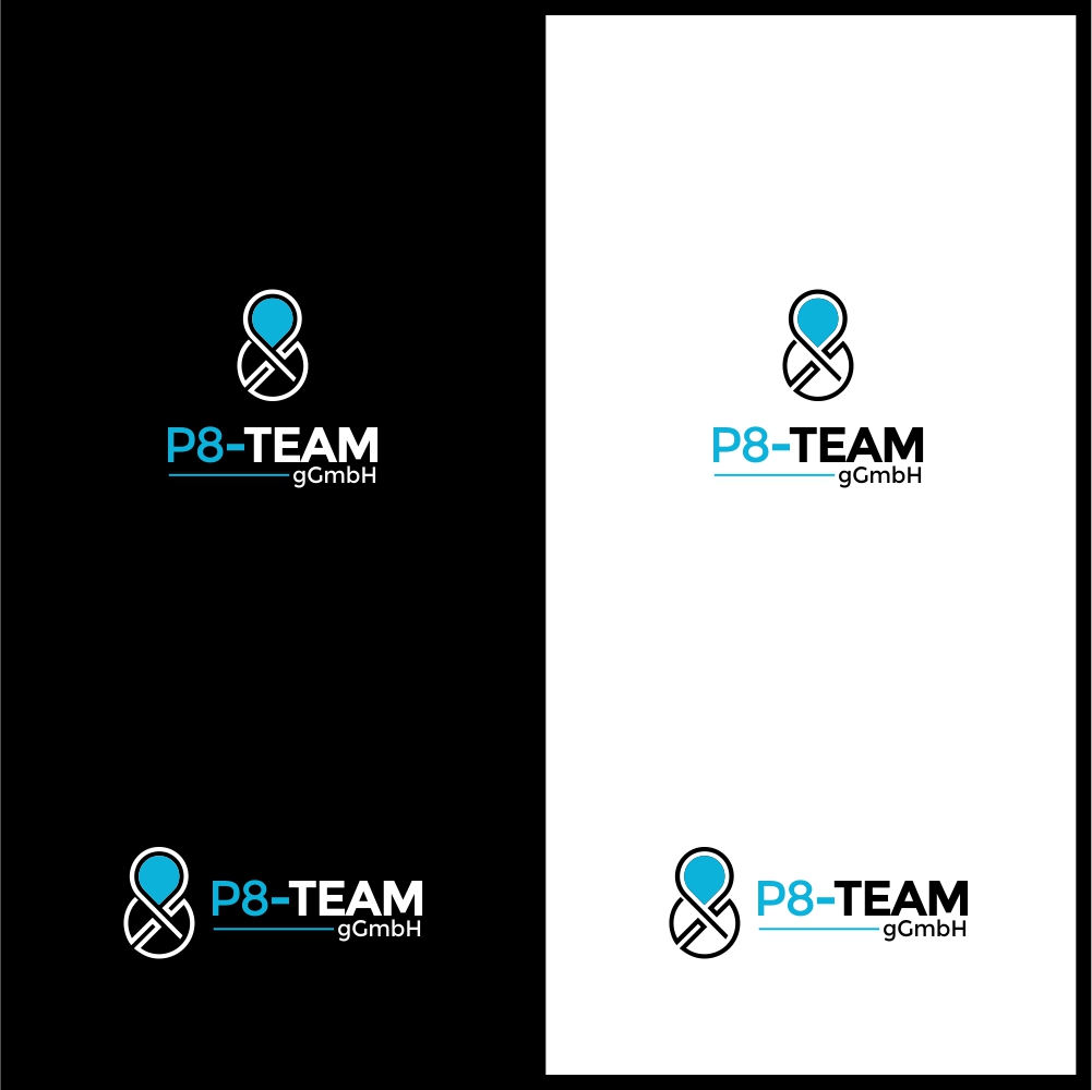 Logo Design by eiffel tesla for P8-Team gGmbH | Design #28682545