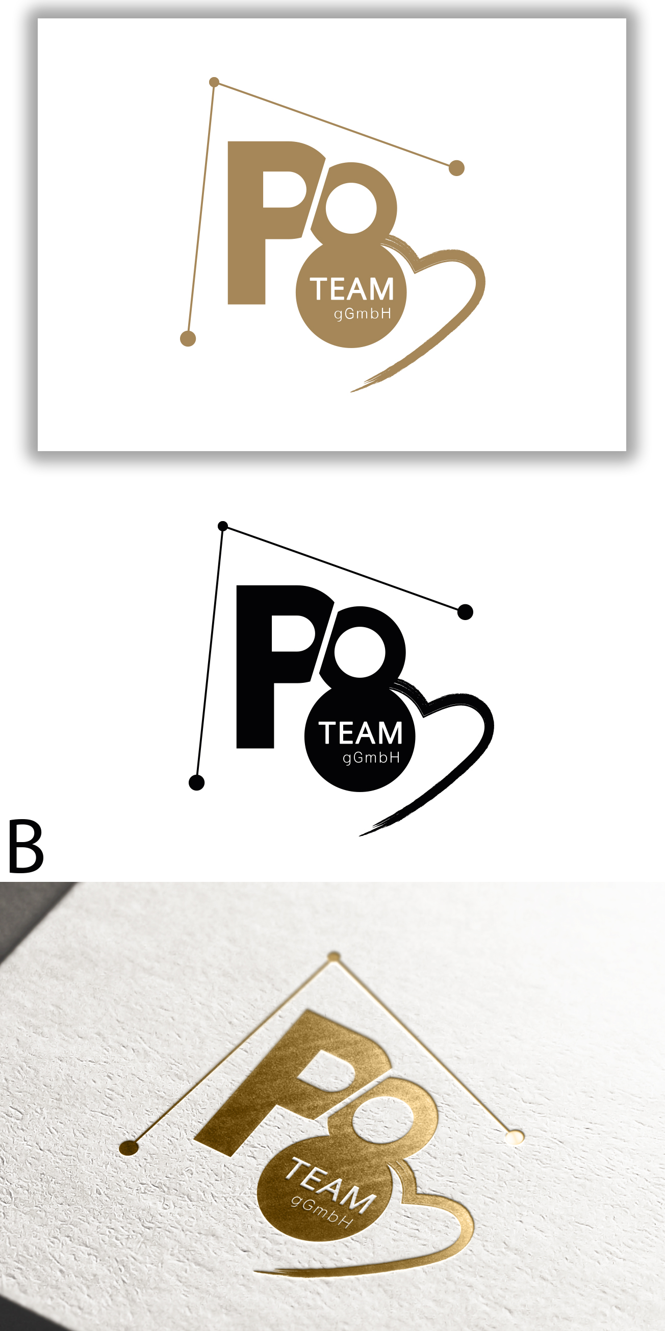 Logo-Design von evieplusdesign für P8-Team gGmbH | Design #28671232