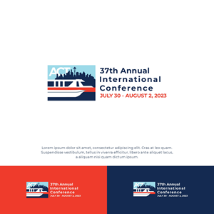 ACT 37th Annual International Conference | July 30 - August 2, 2023 | Logo Design by alitjuara