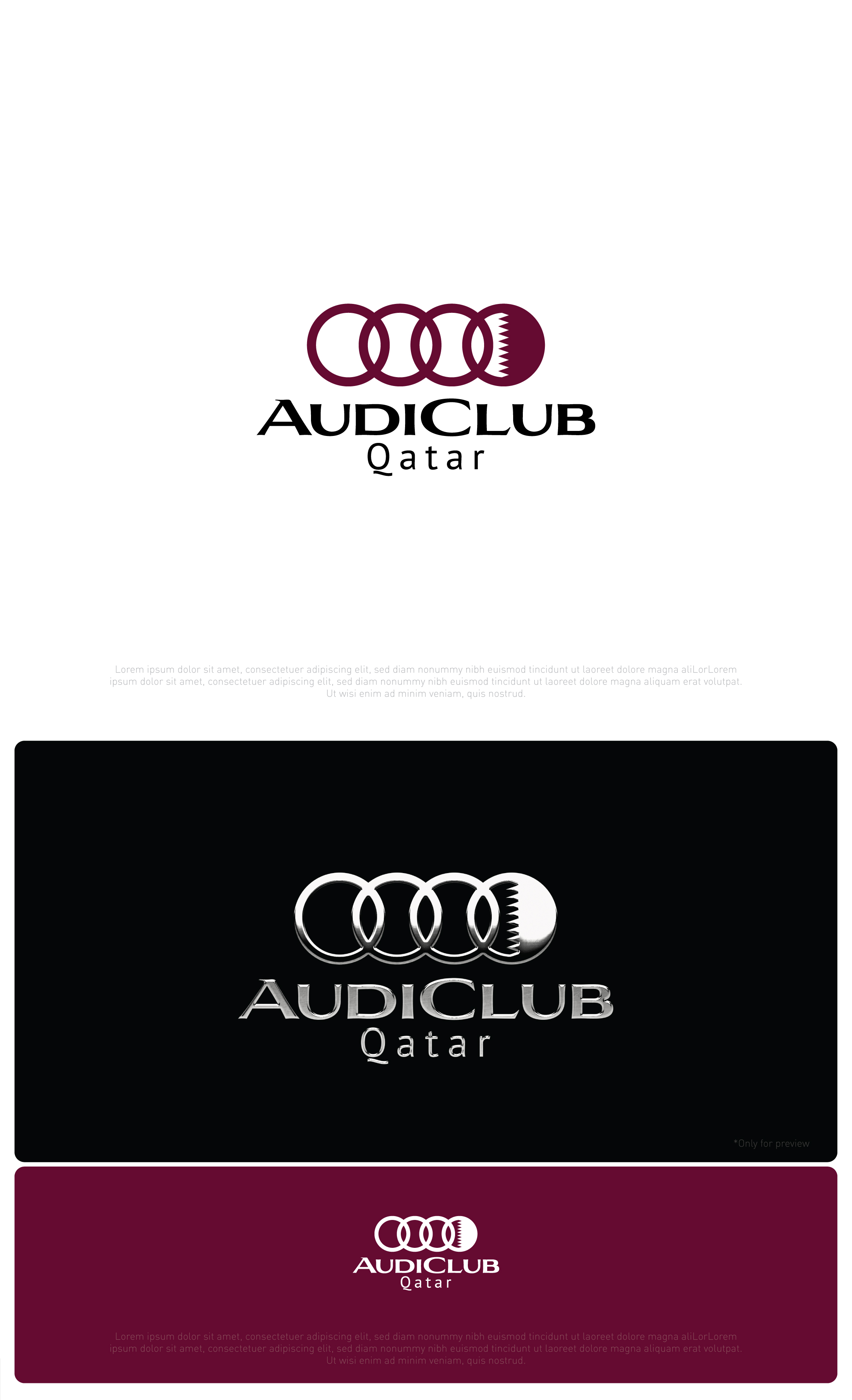 Design de Logo par ambiii pour AudiClubQatar | Design #28654166