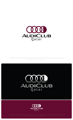 Logo-Design von ambiii für AudiClubQatar | Design #28654166