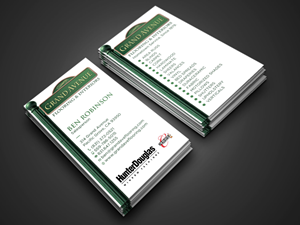 Business Card Design by RENEXIT for Grand Avenue Flooring & Interiors | Design: #28654034