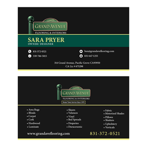 Flooring Business Cards | 22 Custom Flooring Business Card Designs