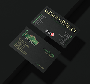 Business Card Design by Verified artistry (Design garden) for Grand Avenue Flooring & Interiors | Design: #28663273