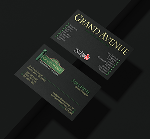 Business Card Design by Verified artistry (Design garden) for Grand Avenue Flooring & Interiors | Design: #28663274