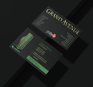 Business Card Design by Verified artistry (Design garden) for Grand Avenue Flooring & Interiors | Design: #28663278