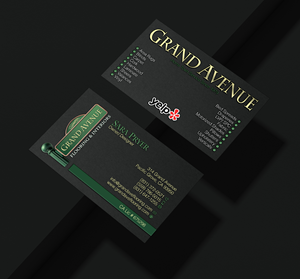 Business Card Design by Verified artistry (Design garden) for Grand Avenue Flooring & Interiors | Design: #28663280