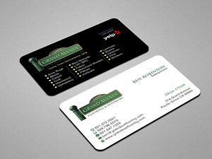 Business Card Design by Creations Box 2015 for Grand Avenue Flooring & Interiors | Design: #28657174