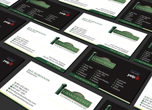 Business Card Design by Creations Box 2015 for Grand Avenue Flooring & Interiors | Design: #28657189