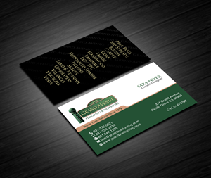 Business Card Design by Creations Box 2015 for Grand Avenue Flooring & Interiors | Design: #28699155