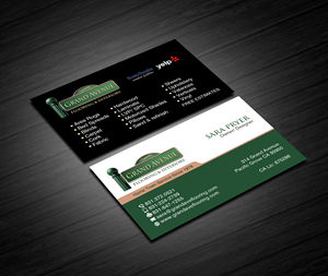 Business Card Design by Creations Box 2015 for Grand Avenue Flooring & Interiors | Design: #28706899