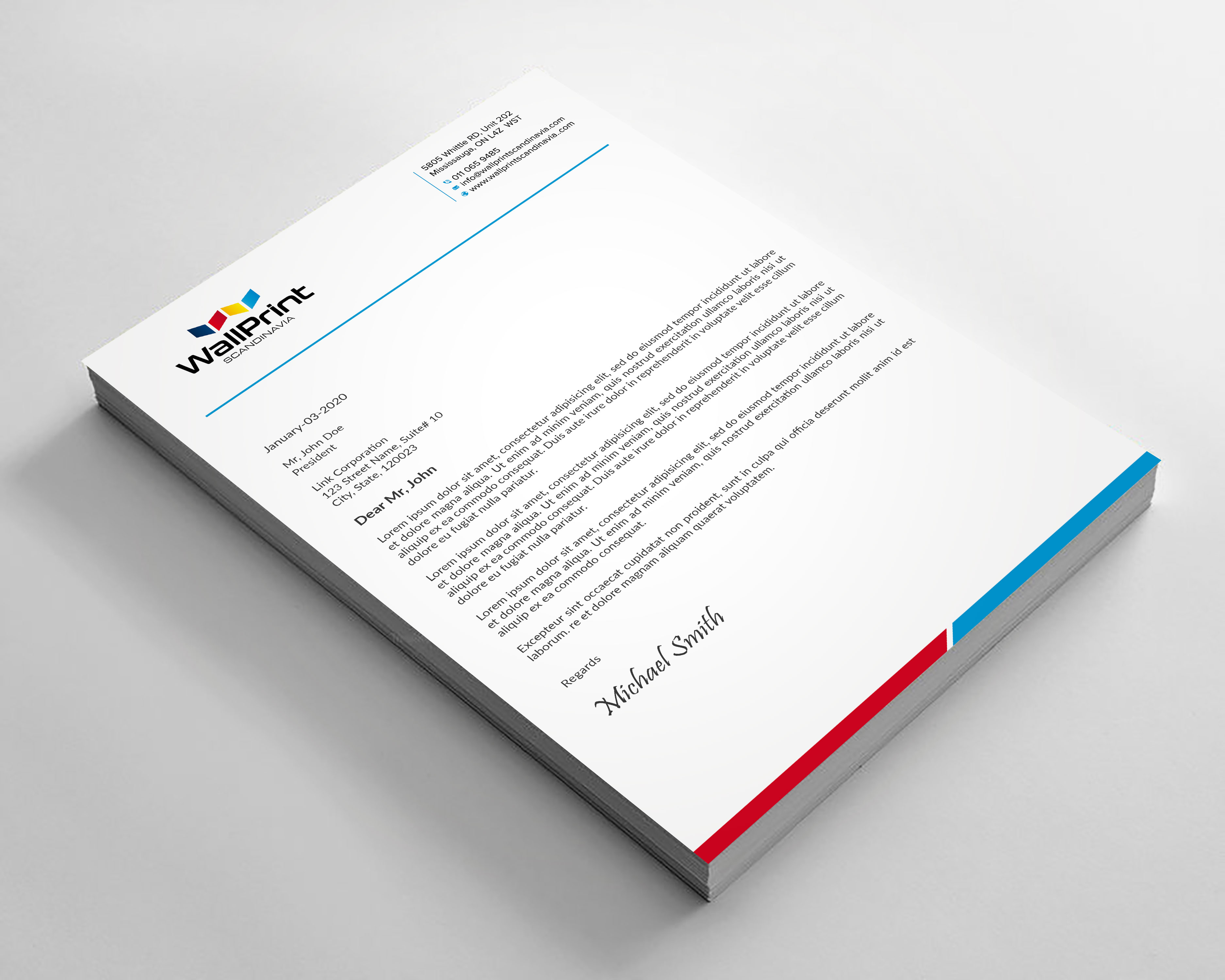 Stationery Design by sadikul islam for this project | Design #28652675