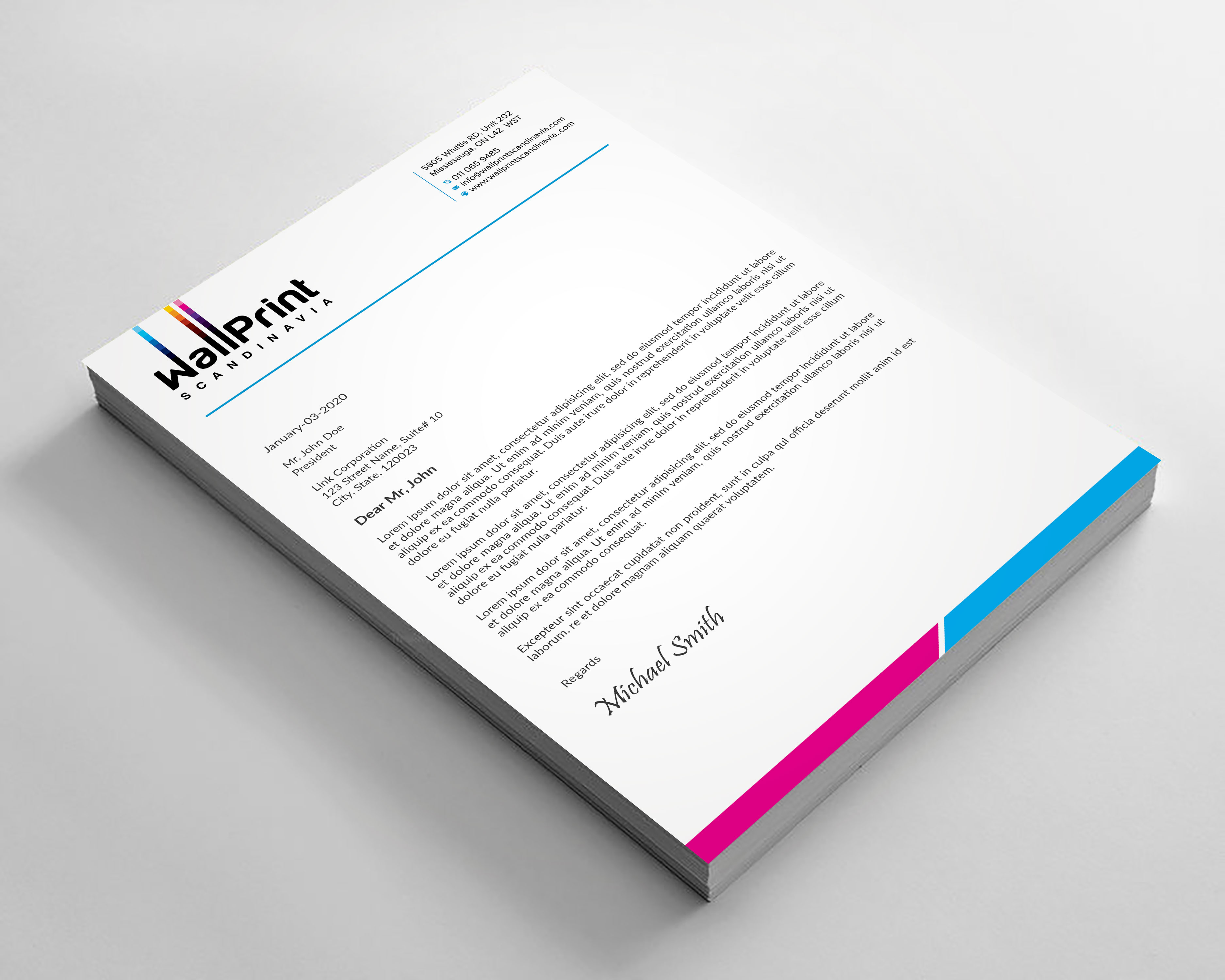 Stationery Design by sadikul islam for this project | Design #28652684