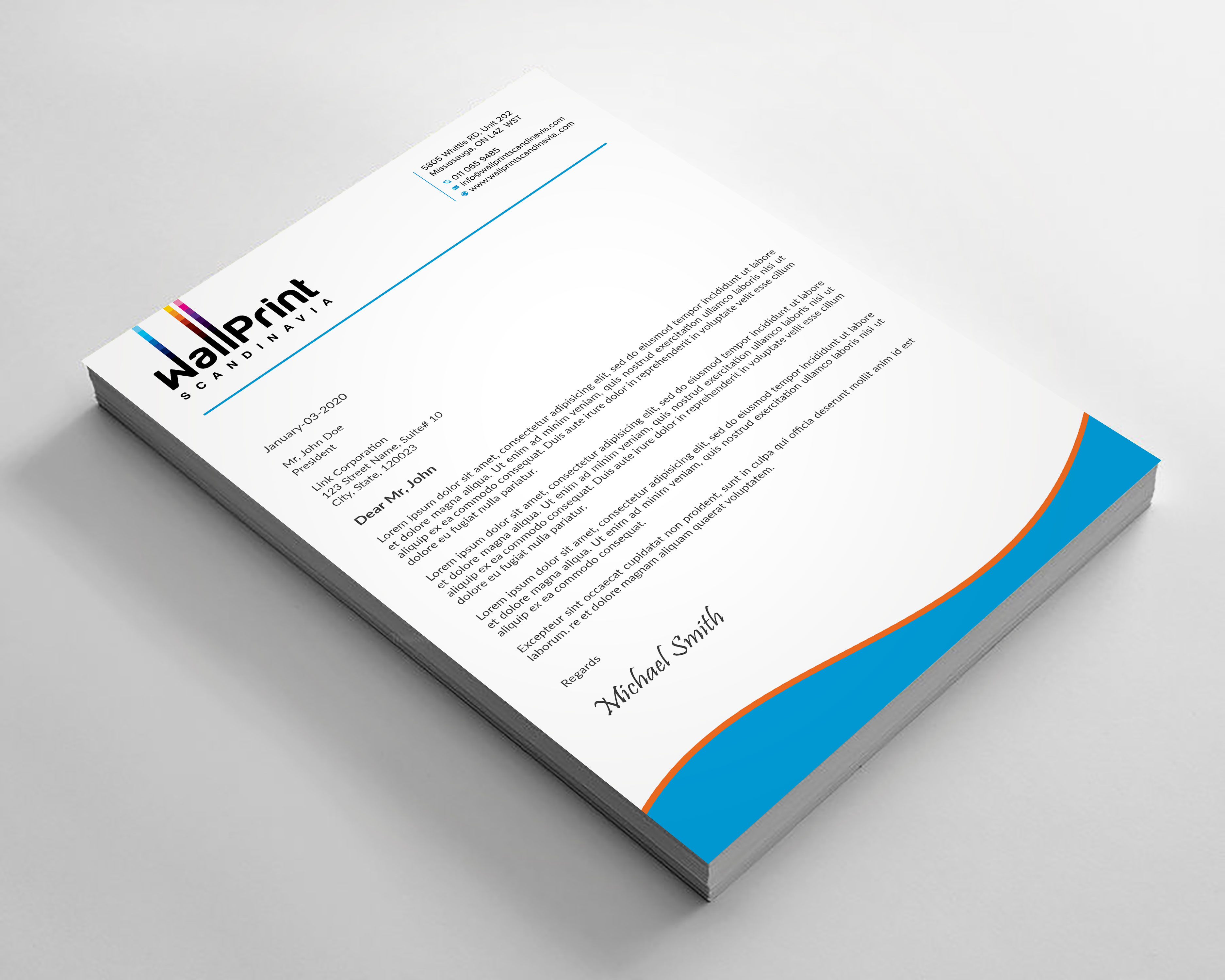 Stationery Design by sadikul islam for this project | Design #28652739