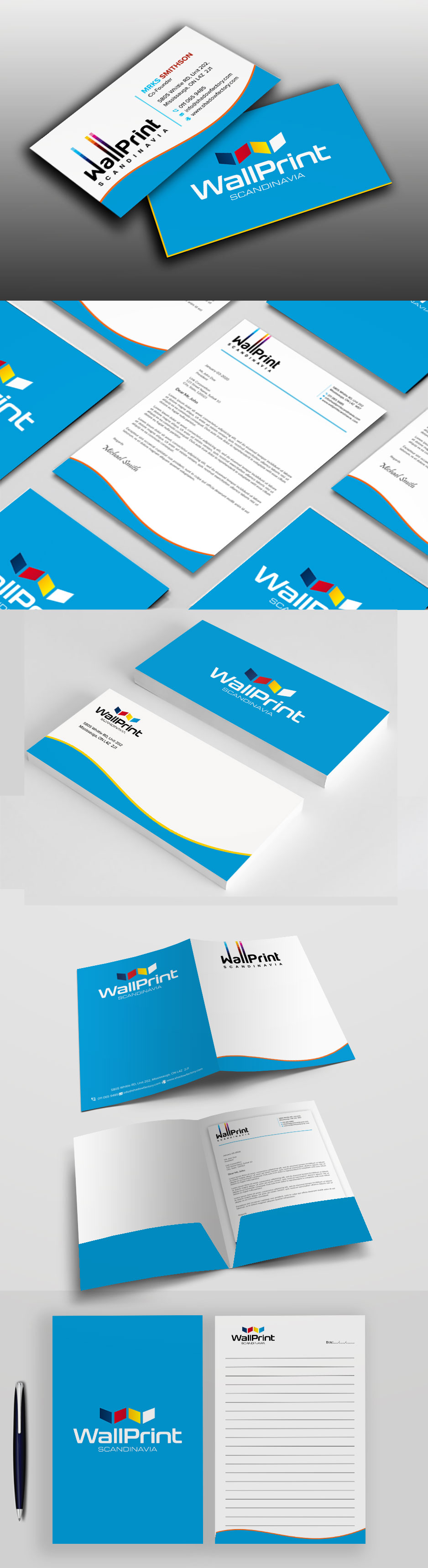 Stationery Design by sadikul islam for this project | Design #28652740