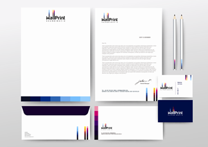 Design profile for WallPrint Scandinavia | Stationery Design by r.benlak