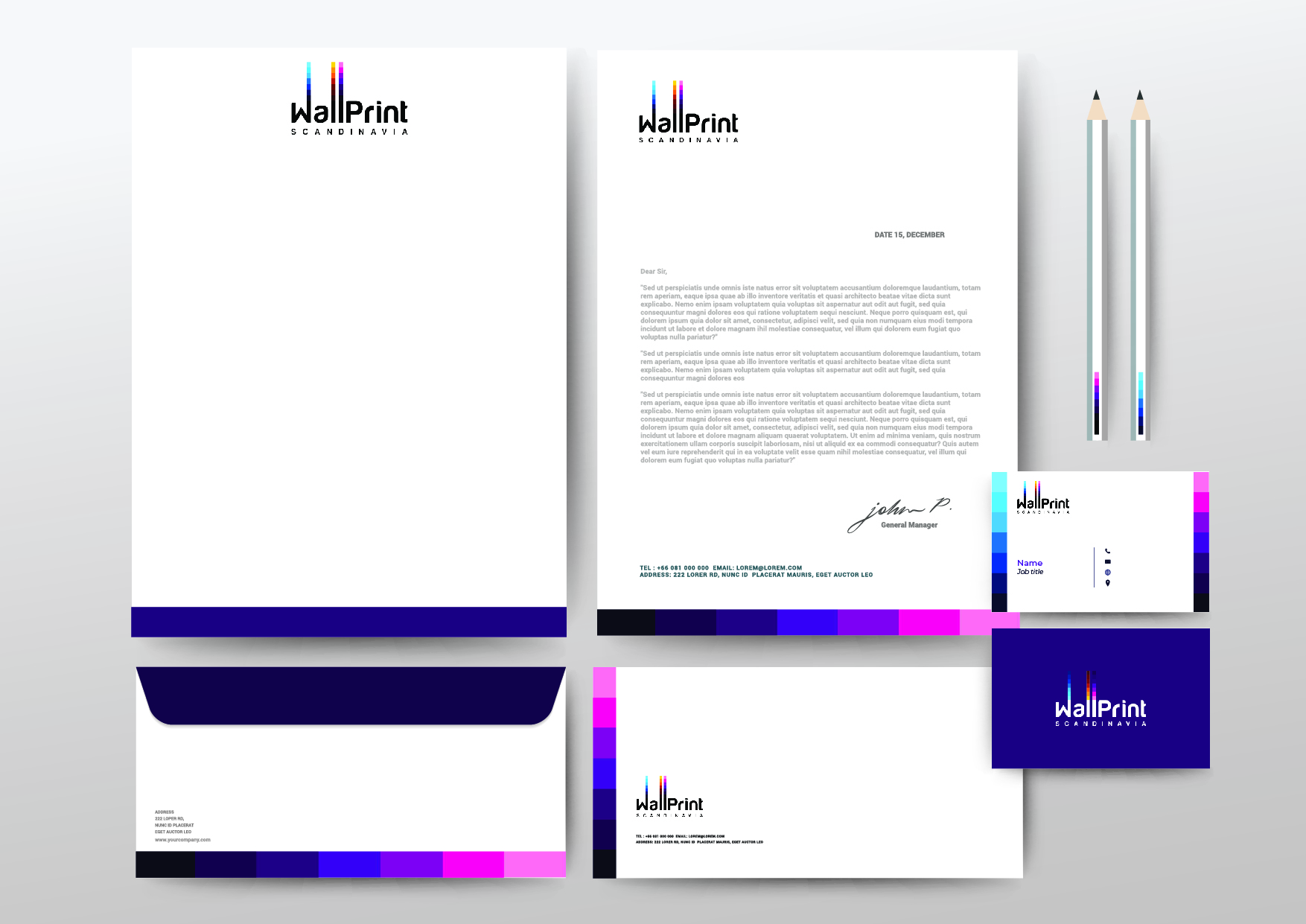 Stationery Design by r.benlak for this project | Design #28657212