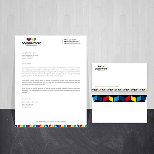 Stationery Design by Creations Box 2015 for this project | Design: #28661593