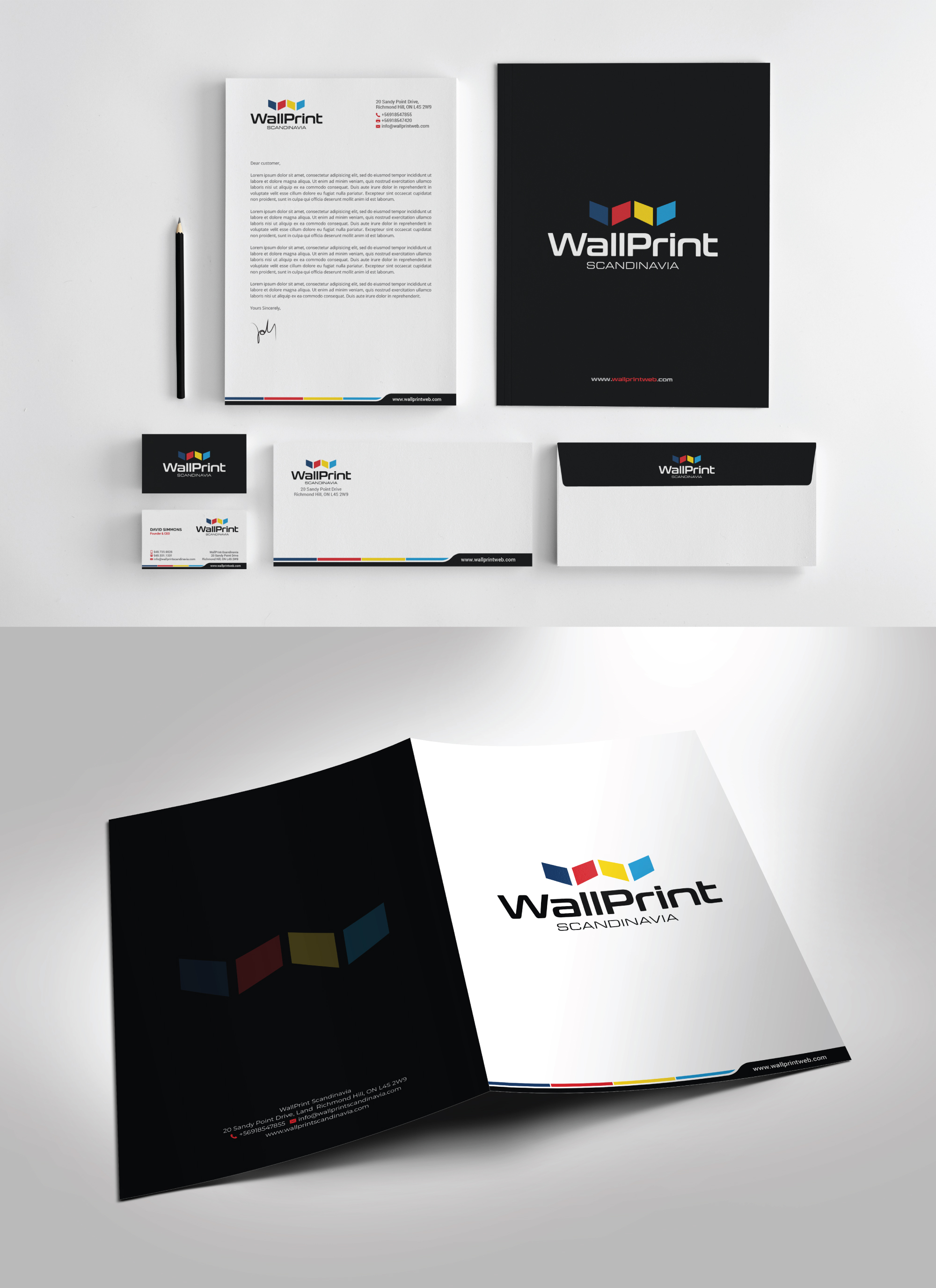 Stationery Design by R.design for this project | Design #28683193