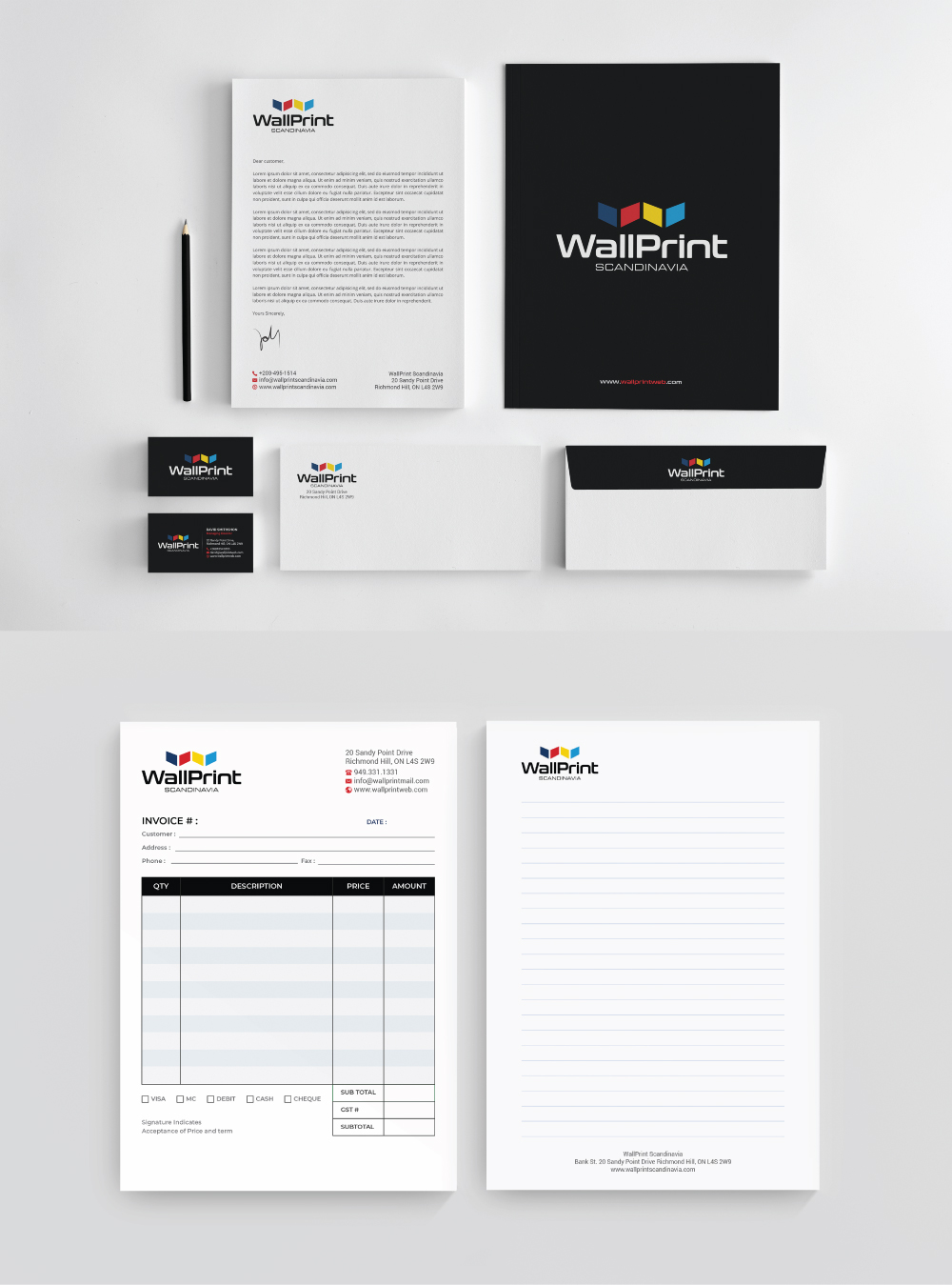 Stationery Design by R.design for this project | Design #28683300