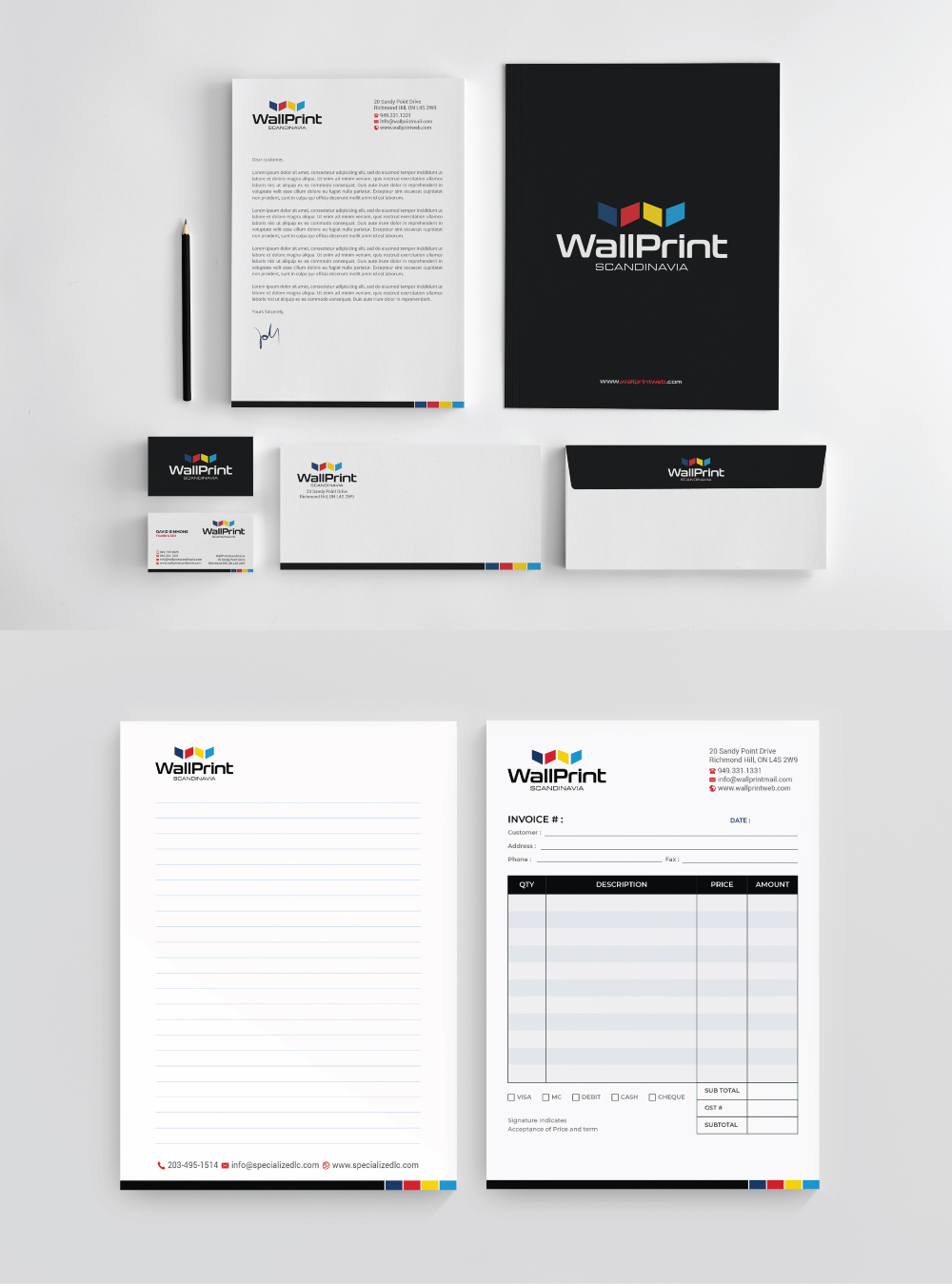 Stationery Design by R.design for this project | Design #28683381