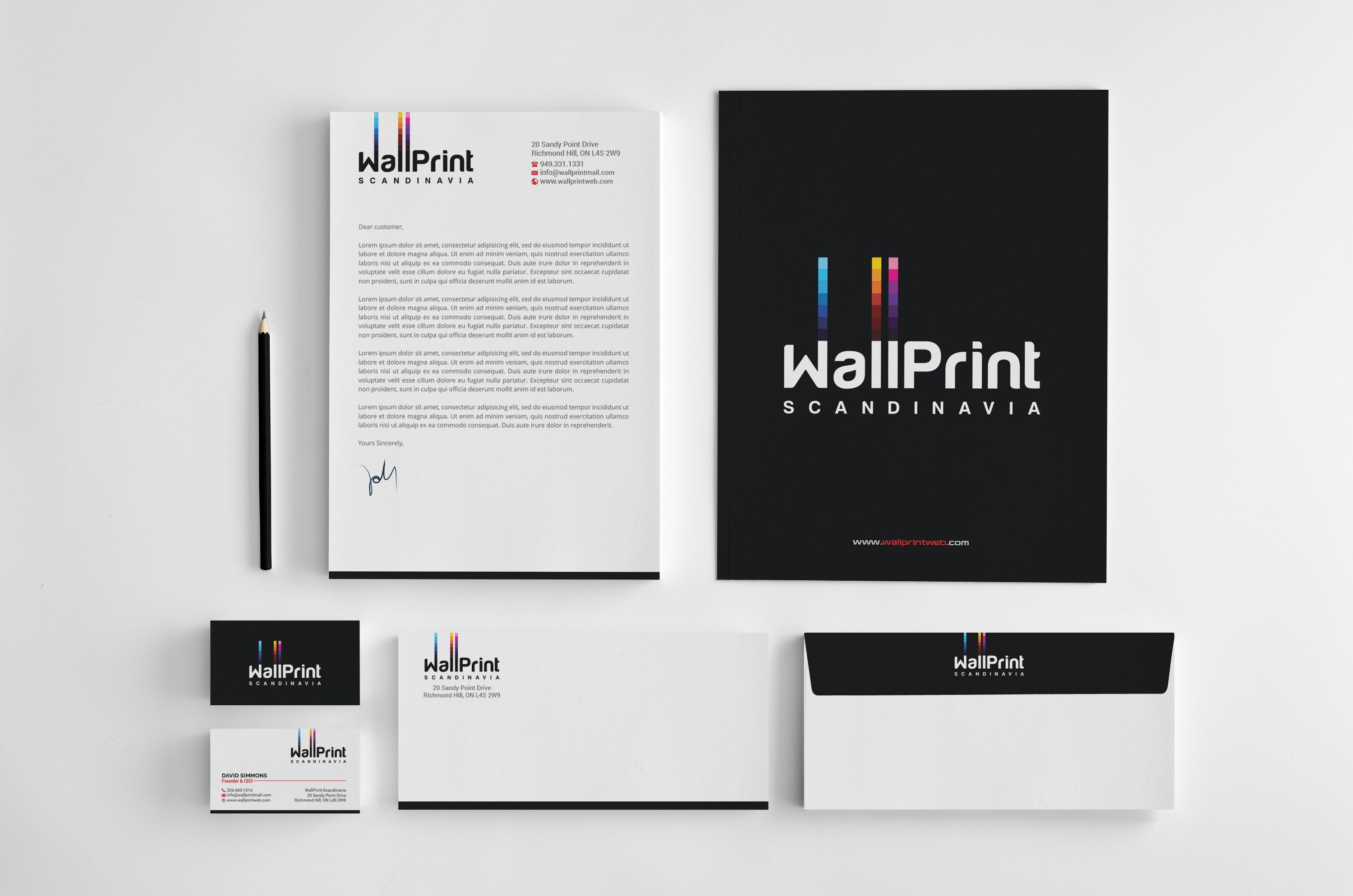 Stationery Design by R.design for this project | Design #28684993