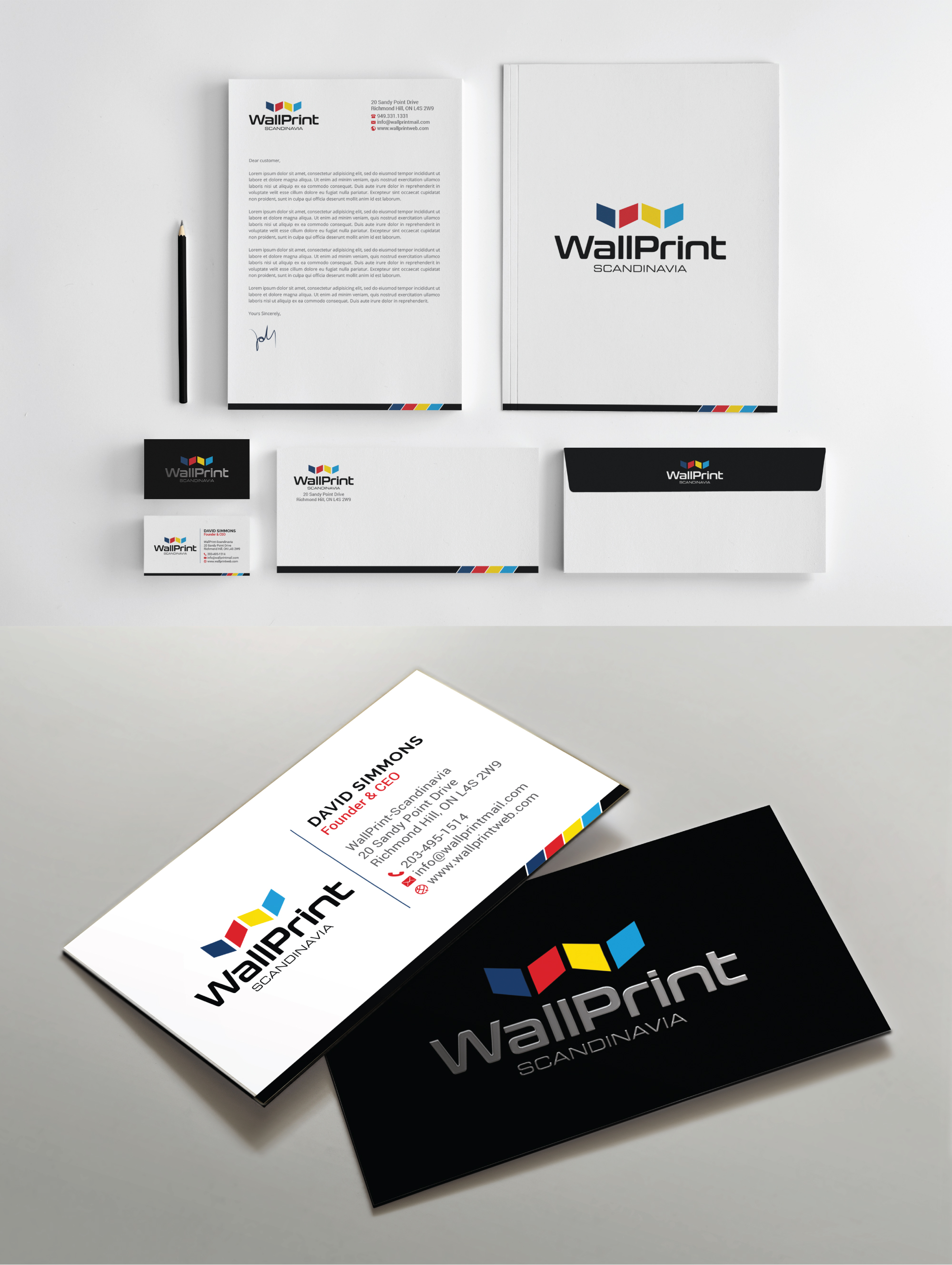 Stationery Design by R.design for this project | Design #28687162