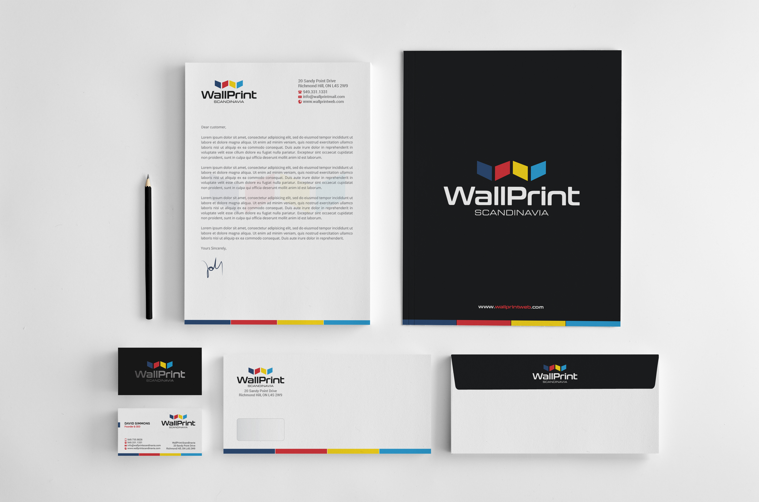 Stationery Design by R.design for this project | Design #28688408