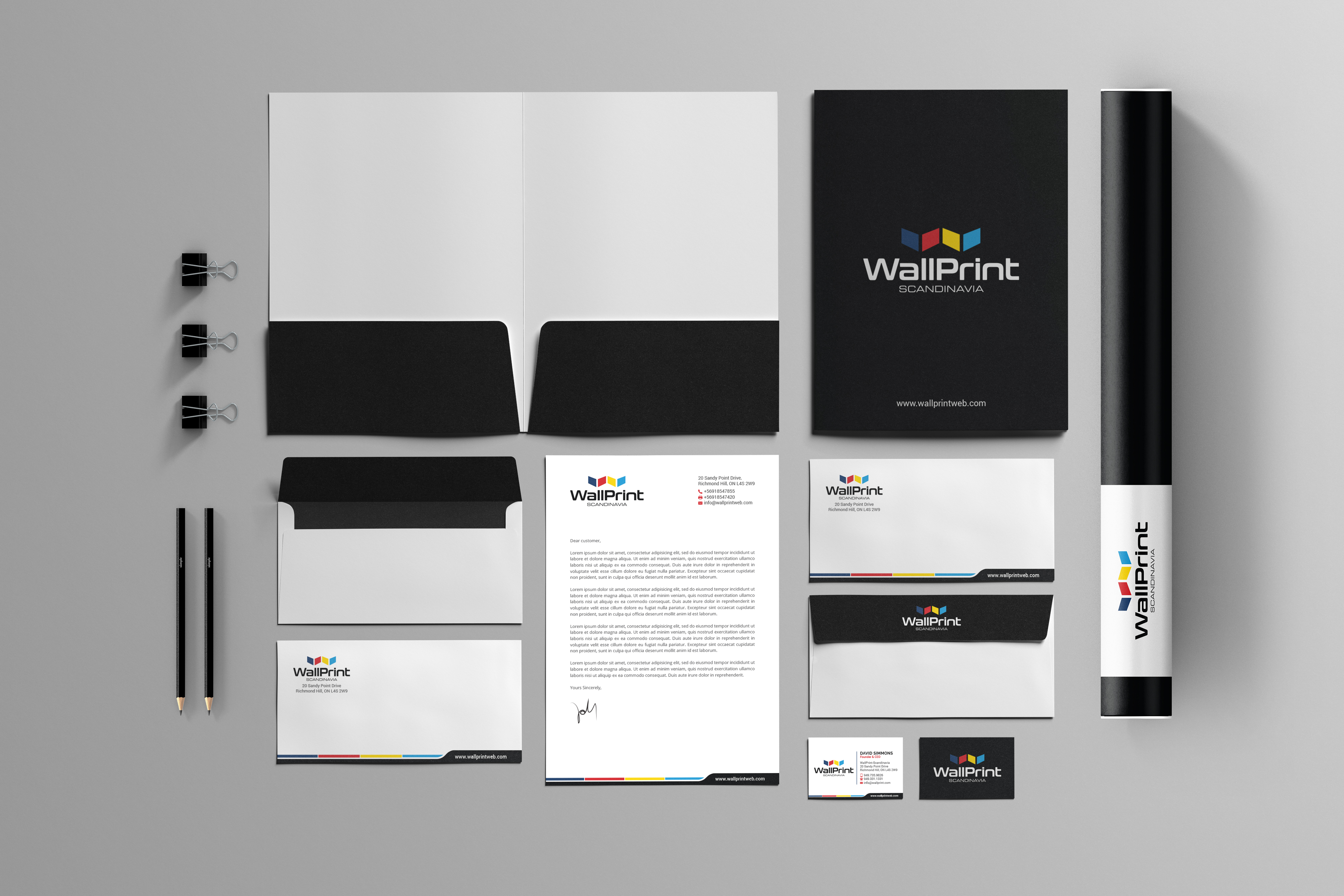Stationery Design by R.design for this project | Design #28713825