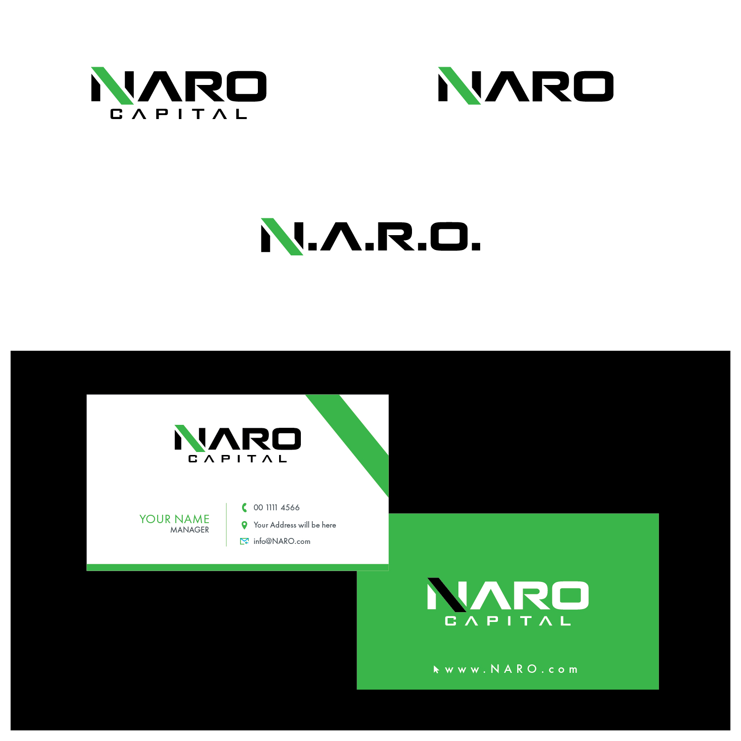 Logo Design by MG.graphics for NARO Capital Inc.  | Design #28653146