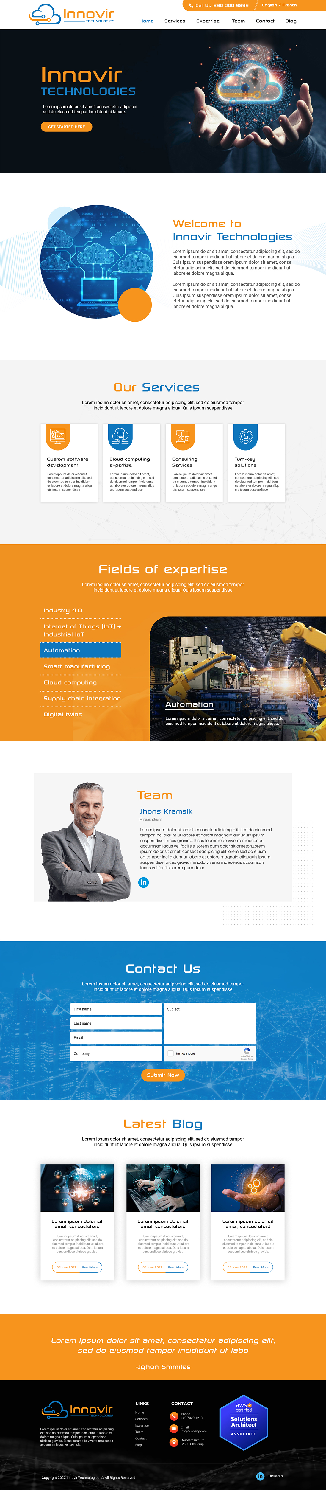 Web Design by MAHABA for this project | Design #28670584